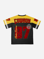 Cowboy Rodeo Dreams Vintage Graphic Mesh Jersey