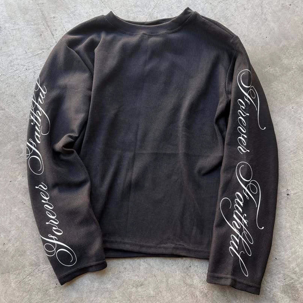 Gothic Alphabet Patterns Long Sleeve T-shirt