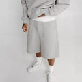 Men's Fashion Cotton Pocket Drawstring Sports Shorts