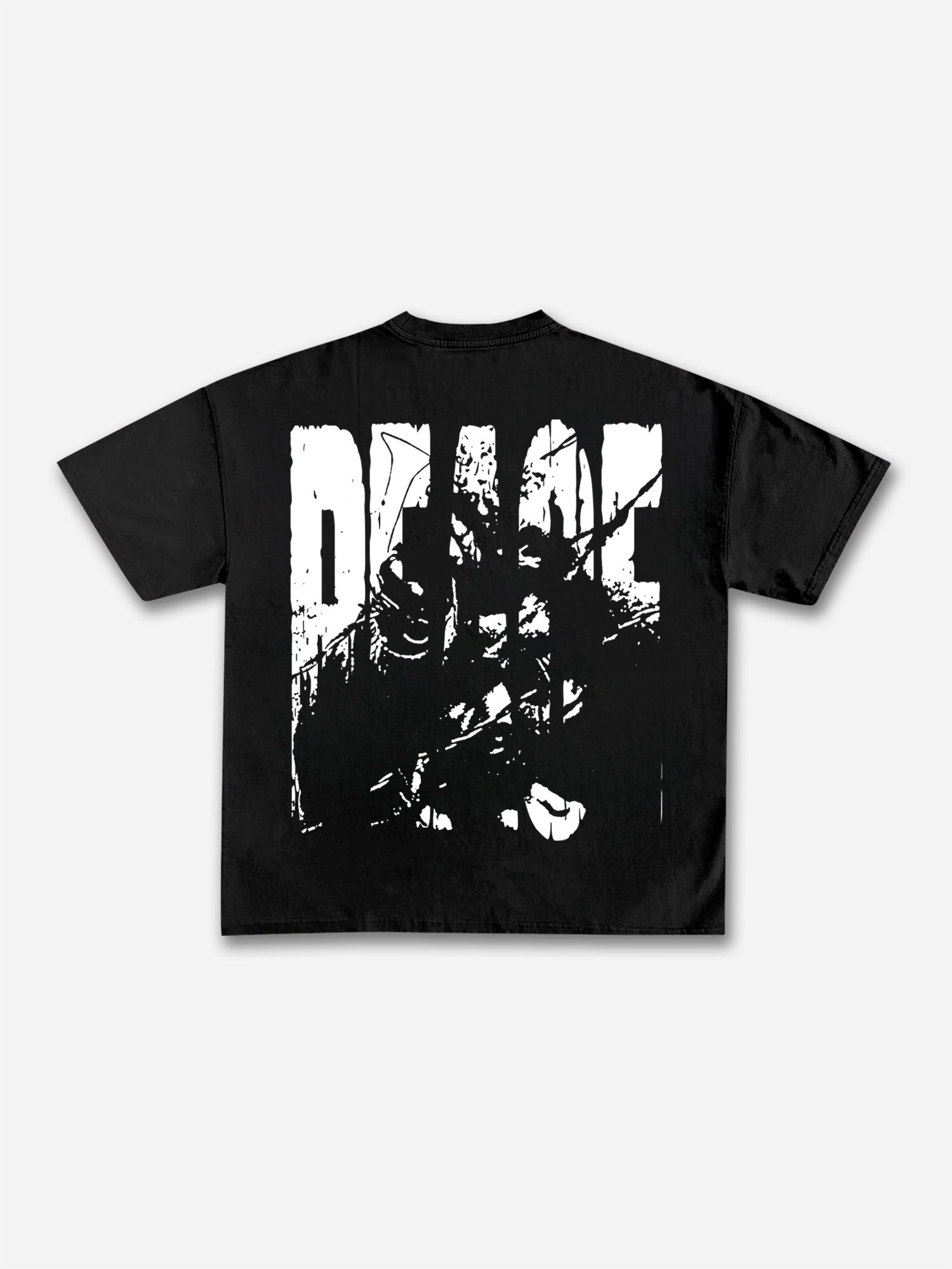 War Is A Hell Retro Old Graphic Cotton T-shirt