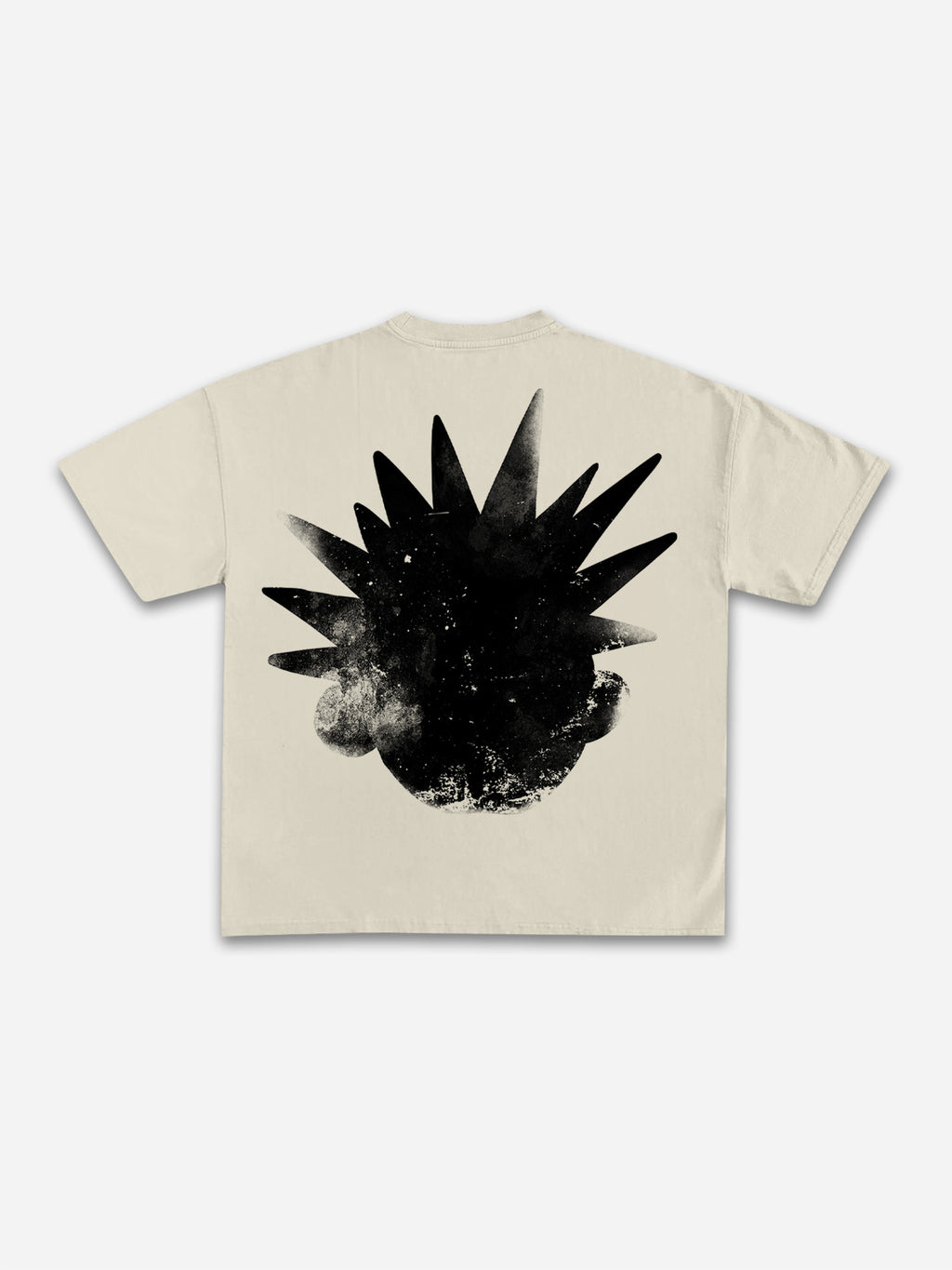 Casual The Brain Explodes Print Short Sleeve T-shirt