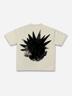 Casual The Brain Explodes Print Short Sleeve T-shirt