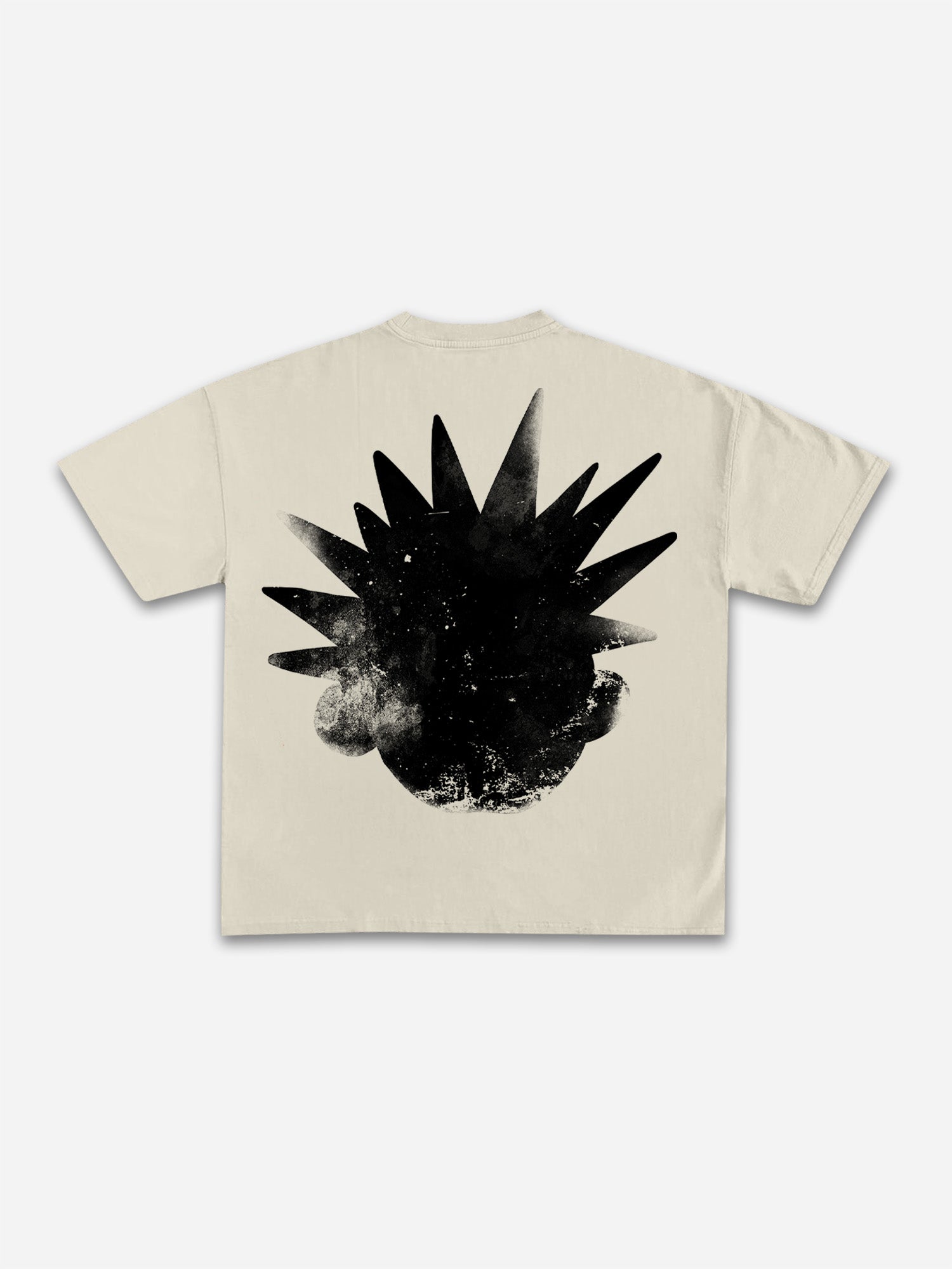 Casual The Brain Explodes Print Short Sleeve T-shirt
