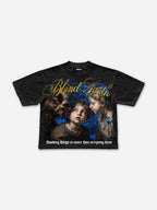 Protect The Troops Youth Vintage Graphic Cropped T-shirt
