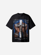 Jesus Is Enough Vintage Graphic Cotton T-shirt