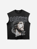Sopula Jesus Prayer Graphic Tank Top
