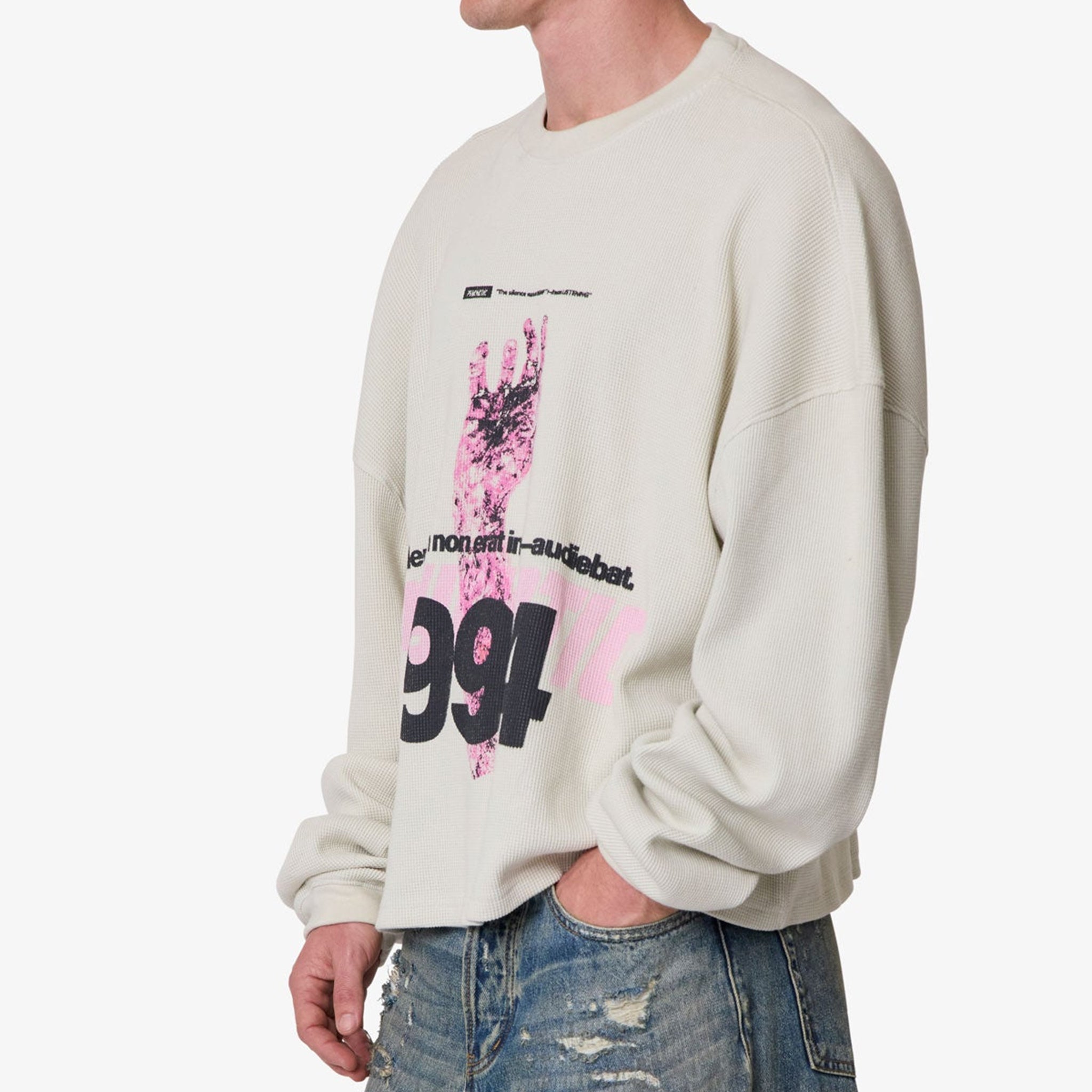 Zombie Hand Thermal Long-sleeved Tee