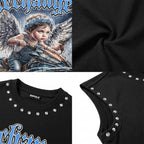 Archangel Battle Graphic Tank Top