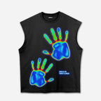Abstract Souls As Twin Flames Graphic Tank Top
