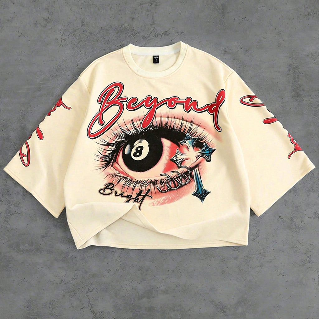 Retro-style Eye Graffiti T-shirt