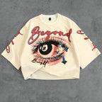 Retro-style Eye Graffiti T-shirt