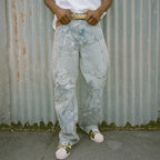 Millennial Cupid Angel Print Hip-hop Baggy Jeans