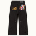 Men's Retro Fallen Knight Baggy Jeans