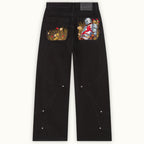 Men's Retro Fallen Knight Baggy Jeans