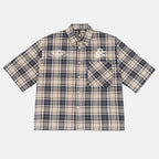 God Speed Vintage Jesus Graphic Plaid Jacket Shirt