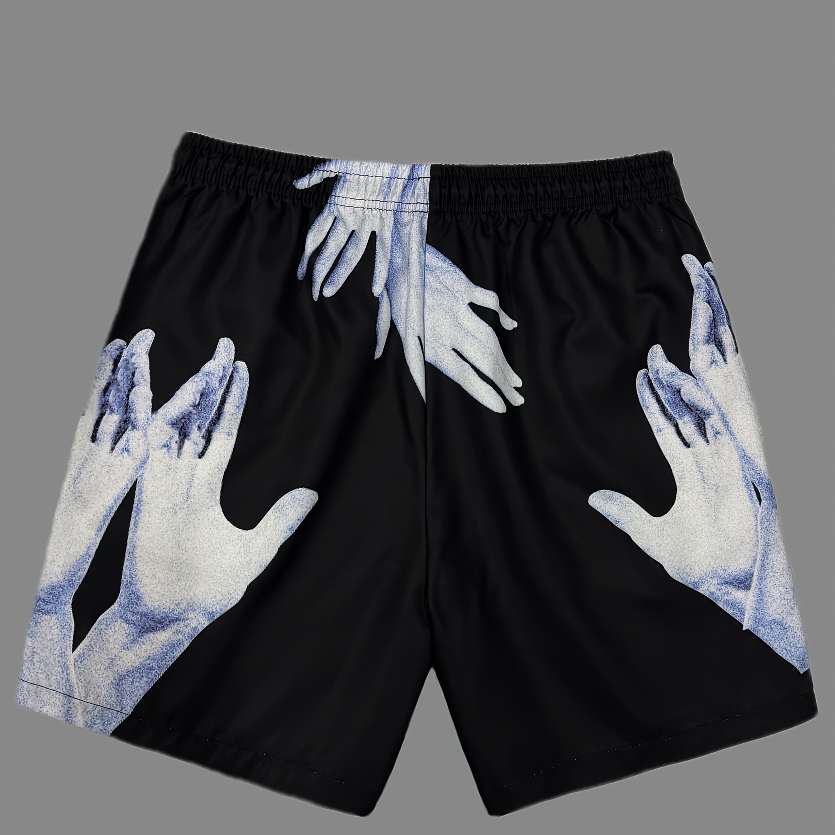 Men's Jesus Helper Drawstring Casual Sports Shorts  Jorts