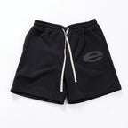 Street Minimalist Logo Drawstring Sport Shorts
