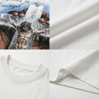 Jesus Is Enough Vintage Graphic Cotton T-shirt