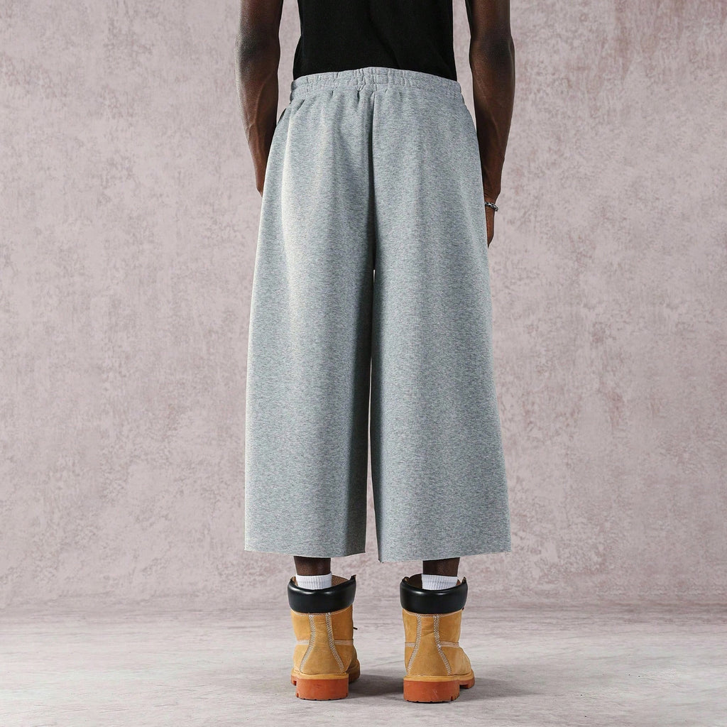 Retro Y2k 5digital Terry Wool Capri Sweatpants