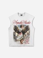 Guardian Angel Vintage Graphic Tank Top