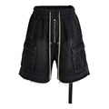 Men's Vintage Drawstring Pocket Denim Shorts