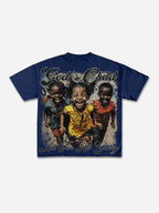 Vintage‘god's Child, All For His Glory’graphic Cotton T-shirt