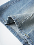 Vintage Washed High Street Denim Shorts