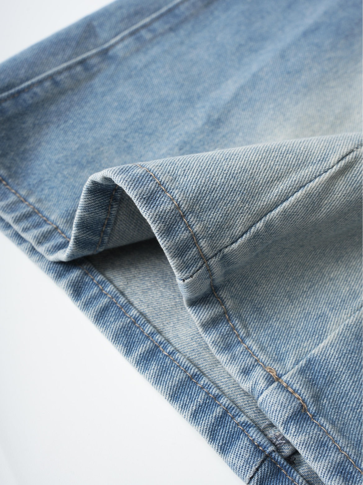 Vintage Washed High Street Denim Shorts