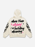 Never Broke God Glock Dollar Vintage Graphic Hoodie