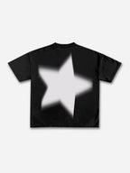Men's Casual Virtual Shadow Graphic Short Sleeve T-shirt
