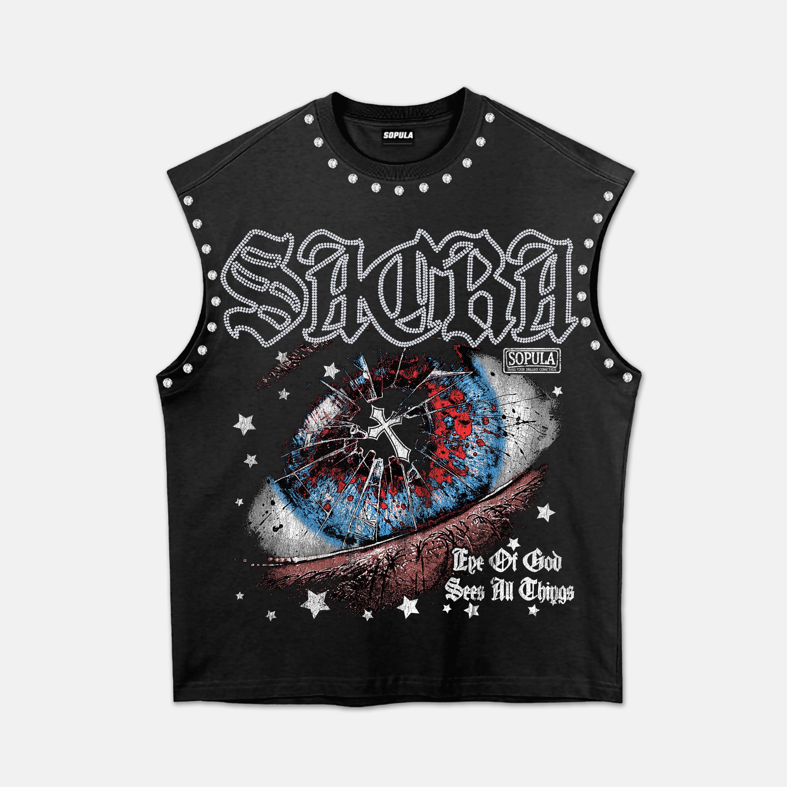 Eye Of God Graphic Tank Top