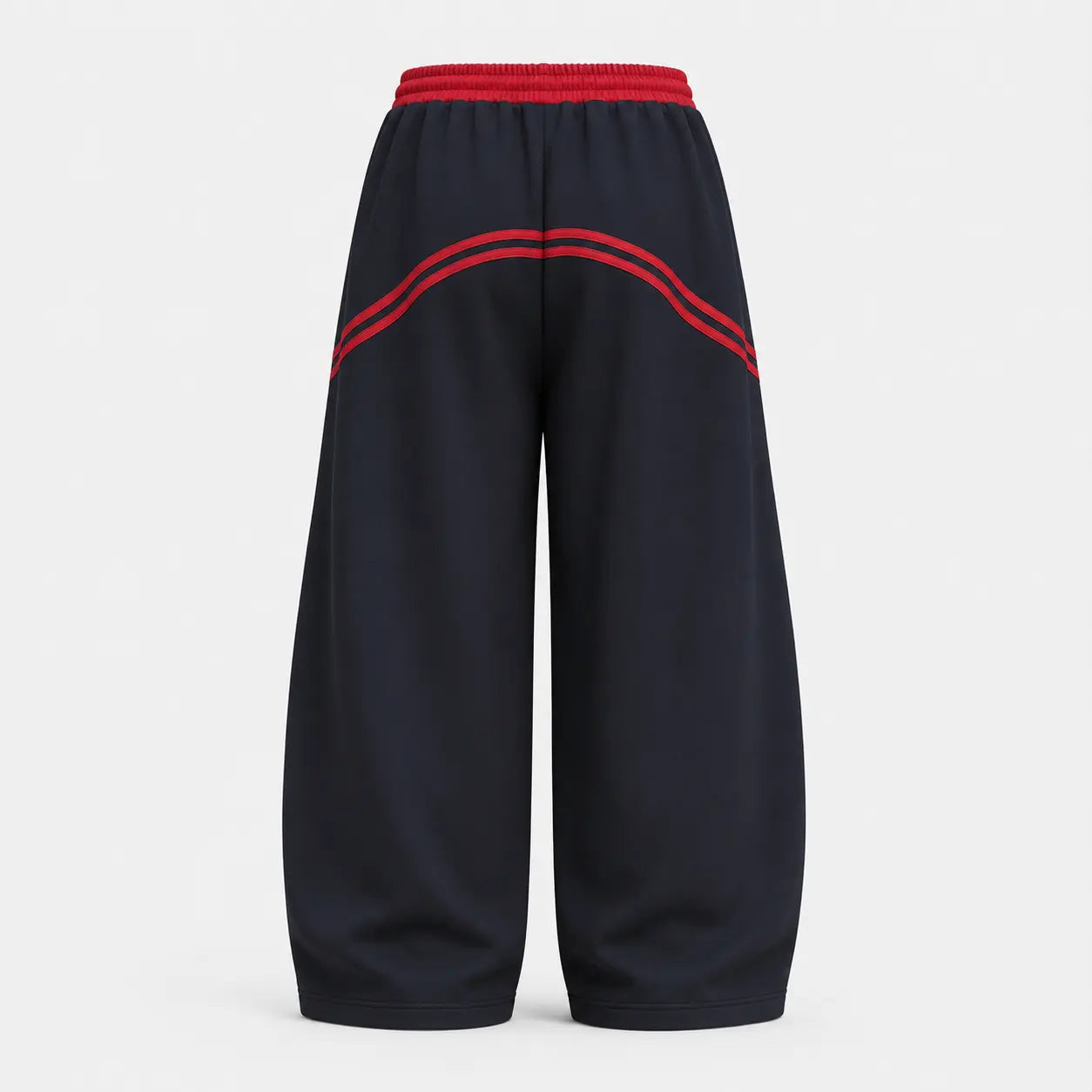 Hip Hop Y2k Drawstring Stripe Baggy Barrel Sweatpants