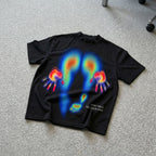 Abstract Graphics Of Heat-sensitive Characters T-shirt