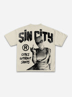 Cities Without Saints Street Gangs Character Graphic Cotton T-shirt