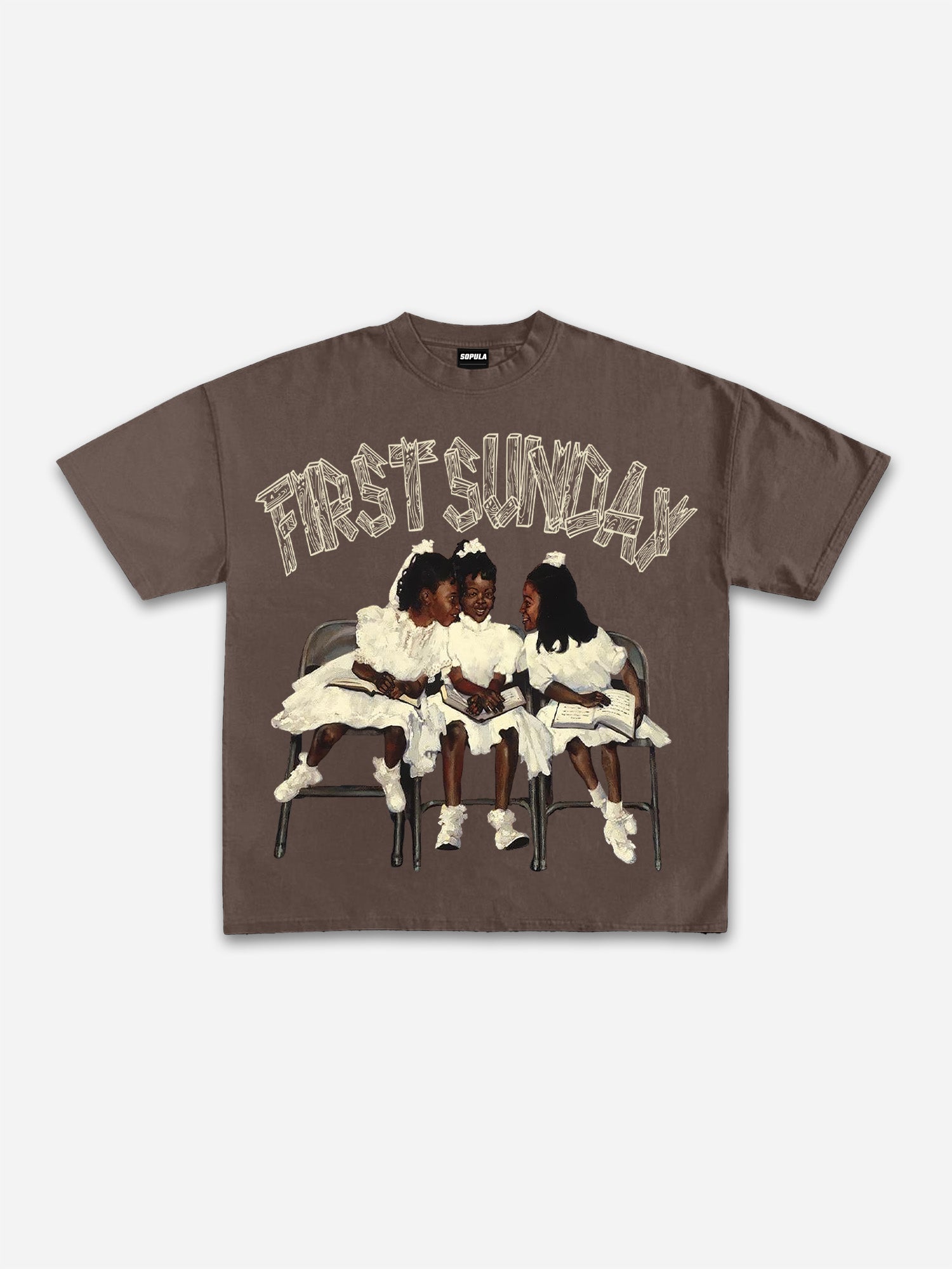 Personalized First Sunday Graphic Basic T-Shirt