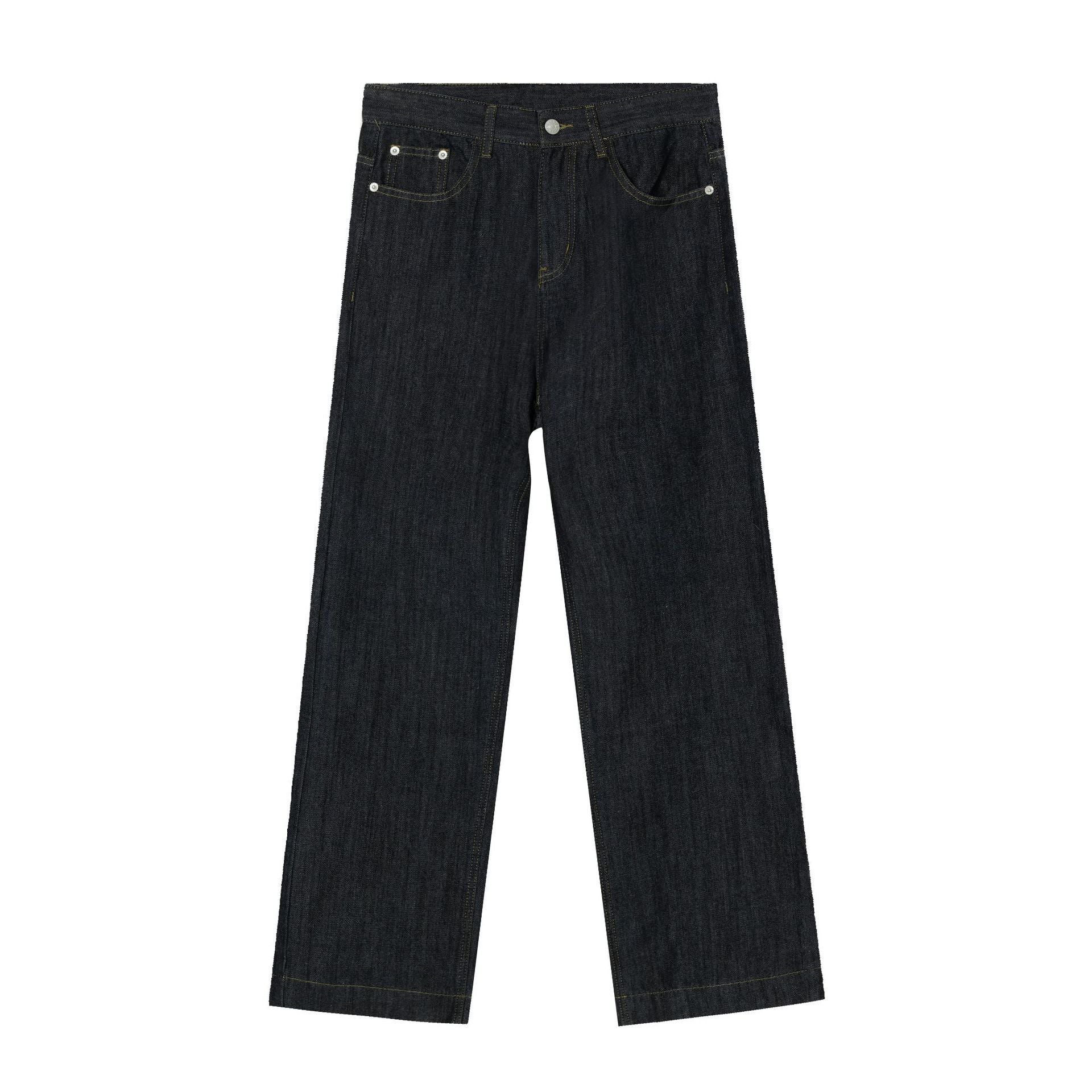 Men's Retro Washed Baggy Jeans