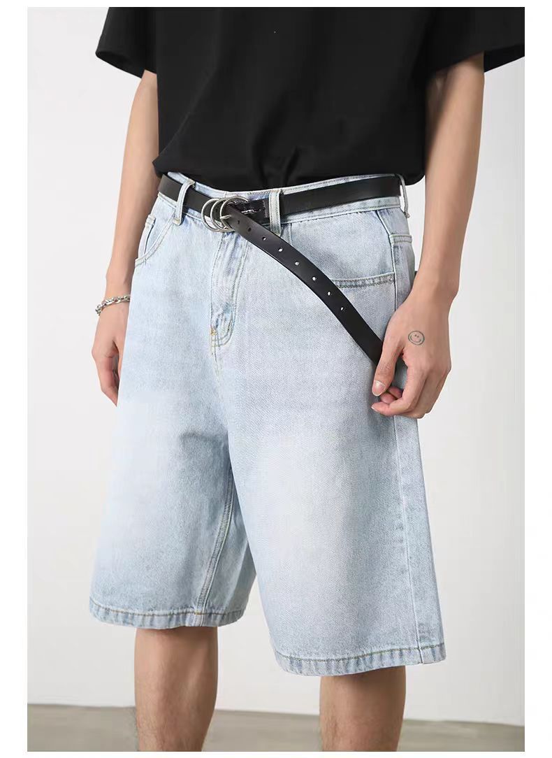 Vintage Distressed Denim Shorts