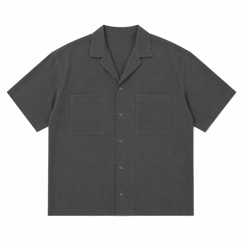 Men's Cotton And Linen Shirt