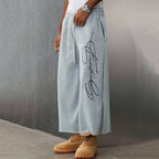Men's Fashion Letter Drawstring Loose 3/4 Shorts