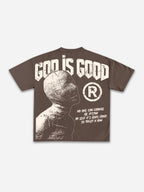 God Is Good-vintage Destiny Mummy Graphic Cotton T-shirt