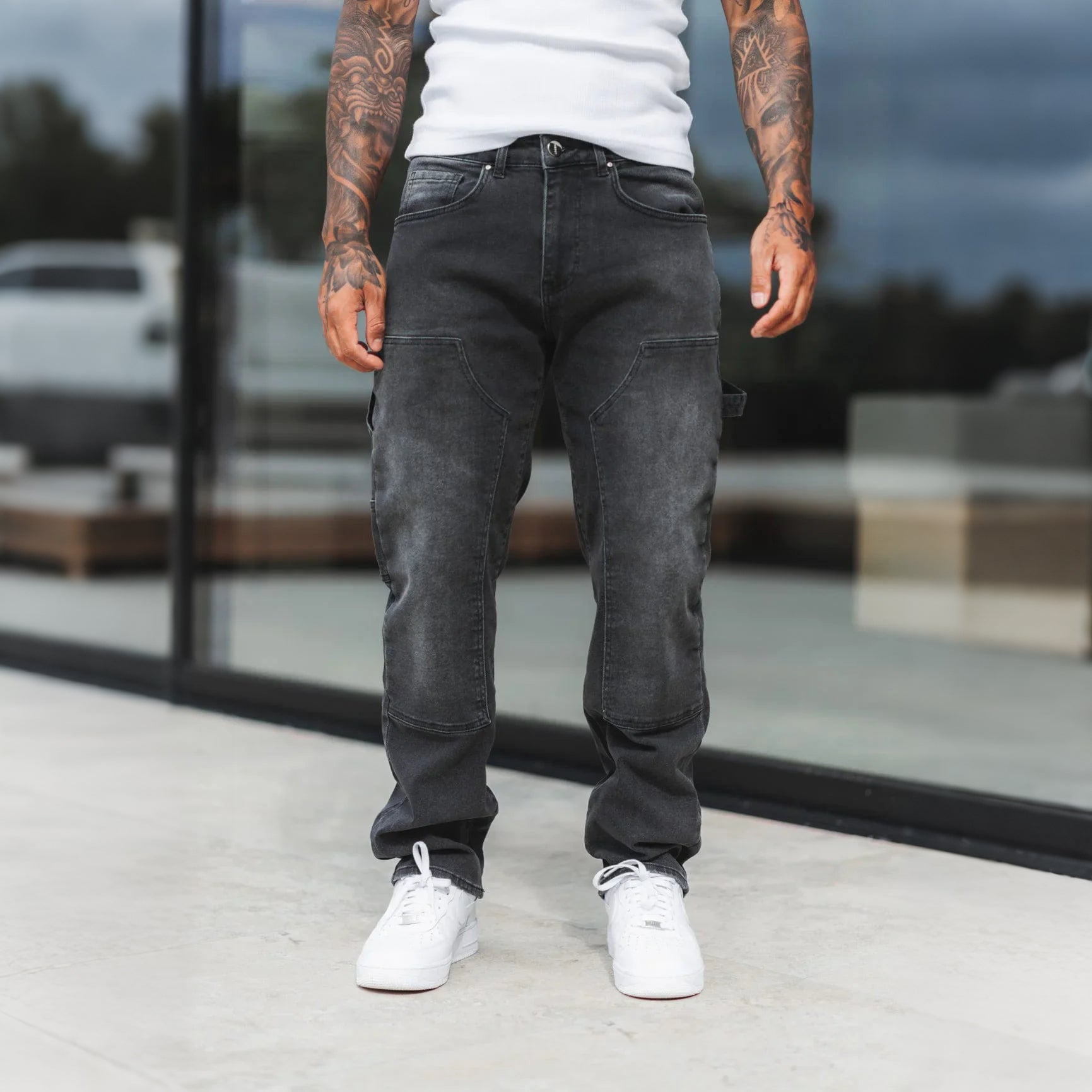 Men's Workwear Cargo Jeans