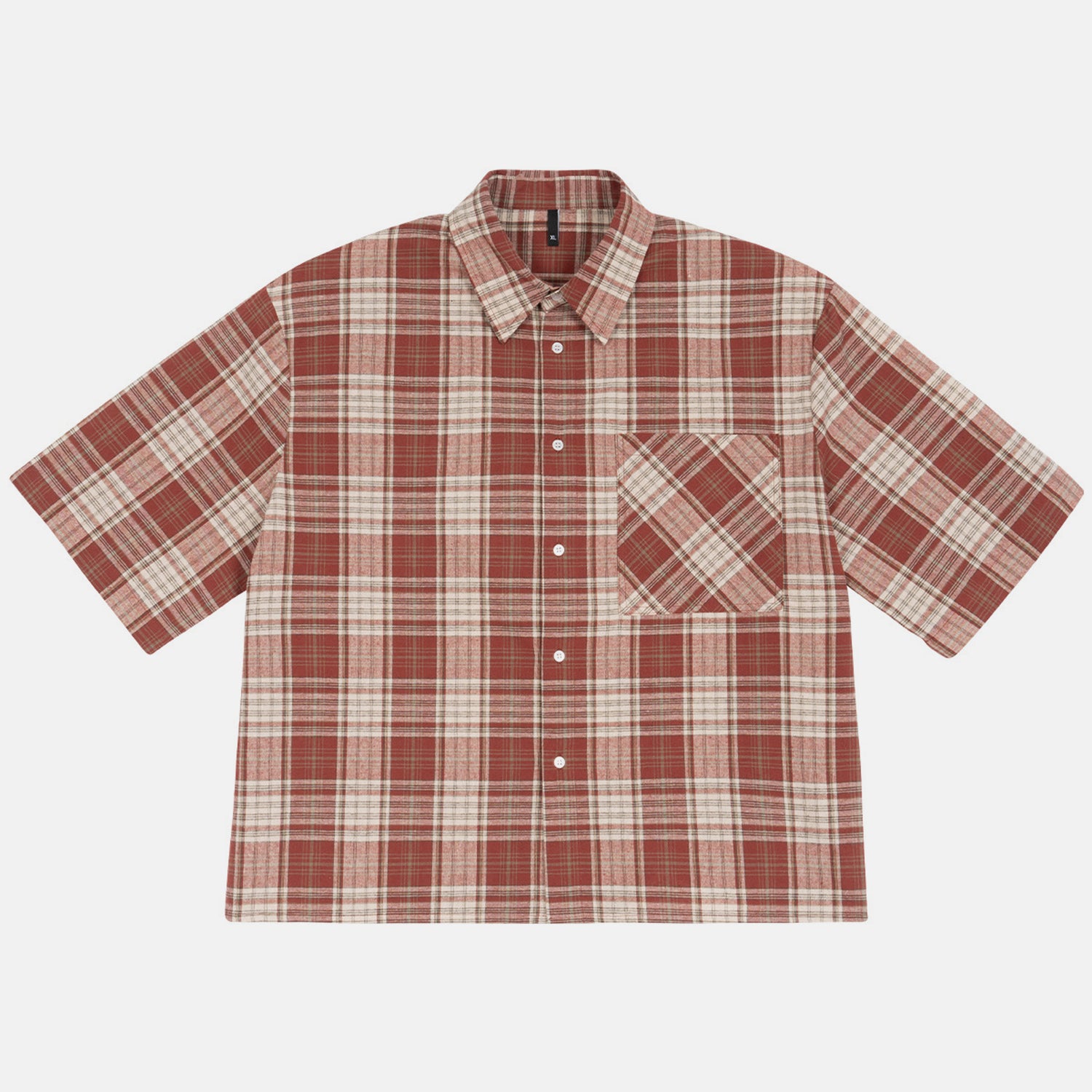 Dark Centipede Skeletal Graphic Plaid Jacket Shirt