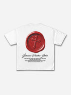 Cross Seal John 3：16 Graphic Cotton T-shirt