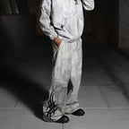 Hiphop Retro Print Y2k Wide-leg Baggy Jeans