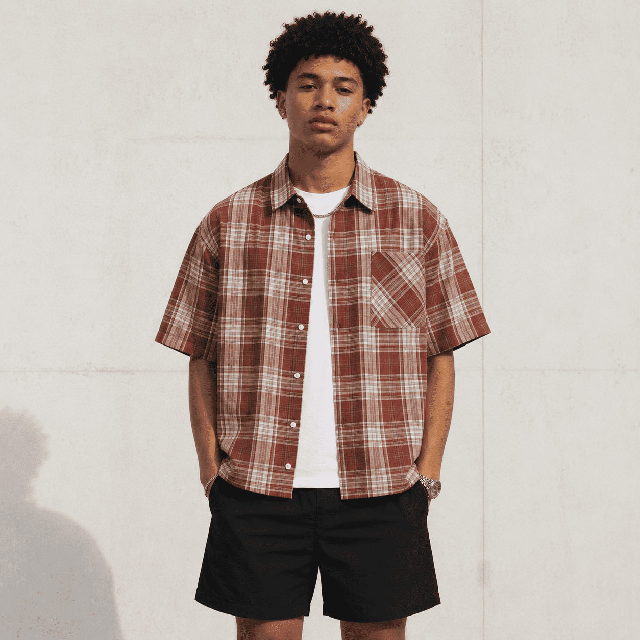 Men's Plaid Shirt