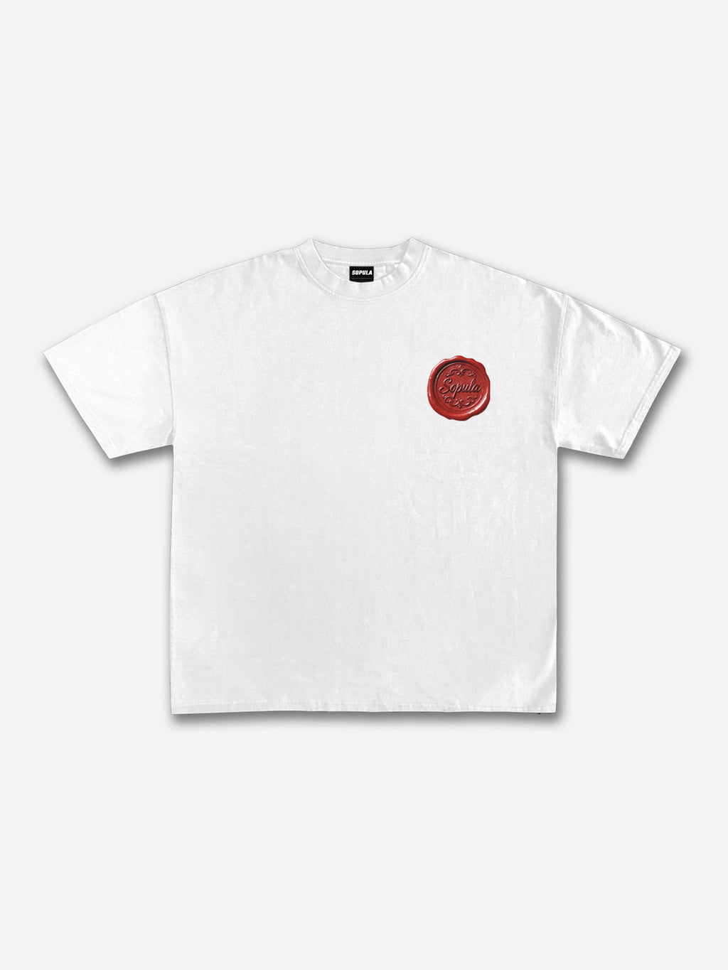 Cross Seal John 3：16 Graphic Cotton T-shirt