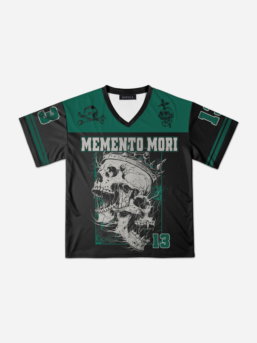 Memento Mori Horror Graphic Mesh Jersey