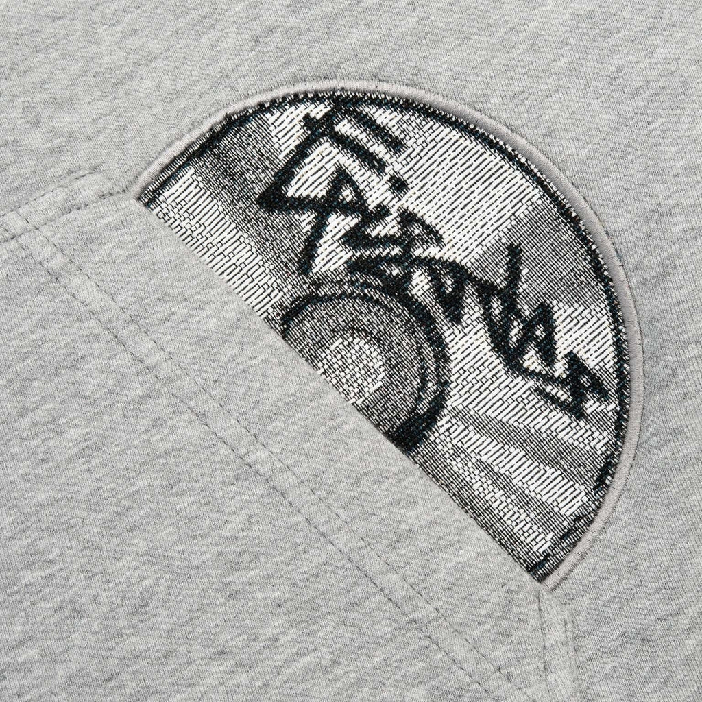 Street-style Cd-print Embroidered Pocket Sweatshirt