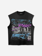 Y2k Fast Racing Make Vintage Graphic Tank Top