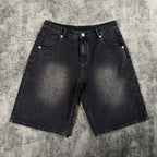 Vintage Casual Baggy Jorts Denim Shorts